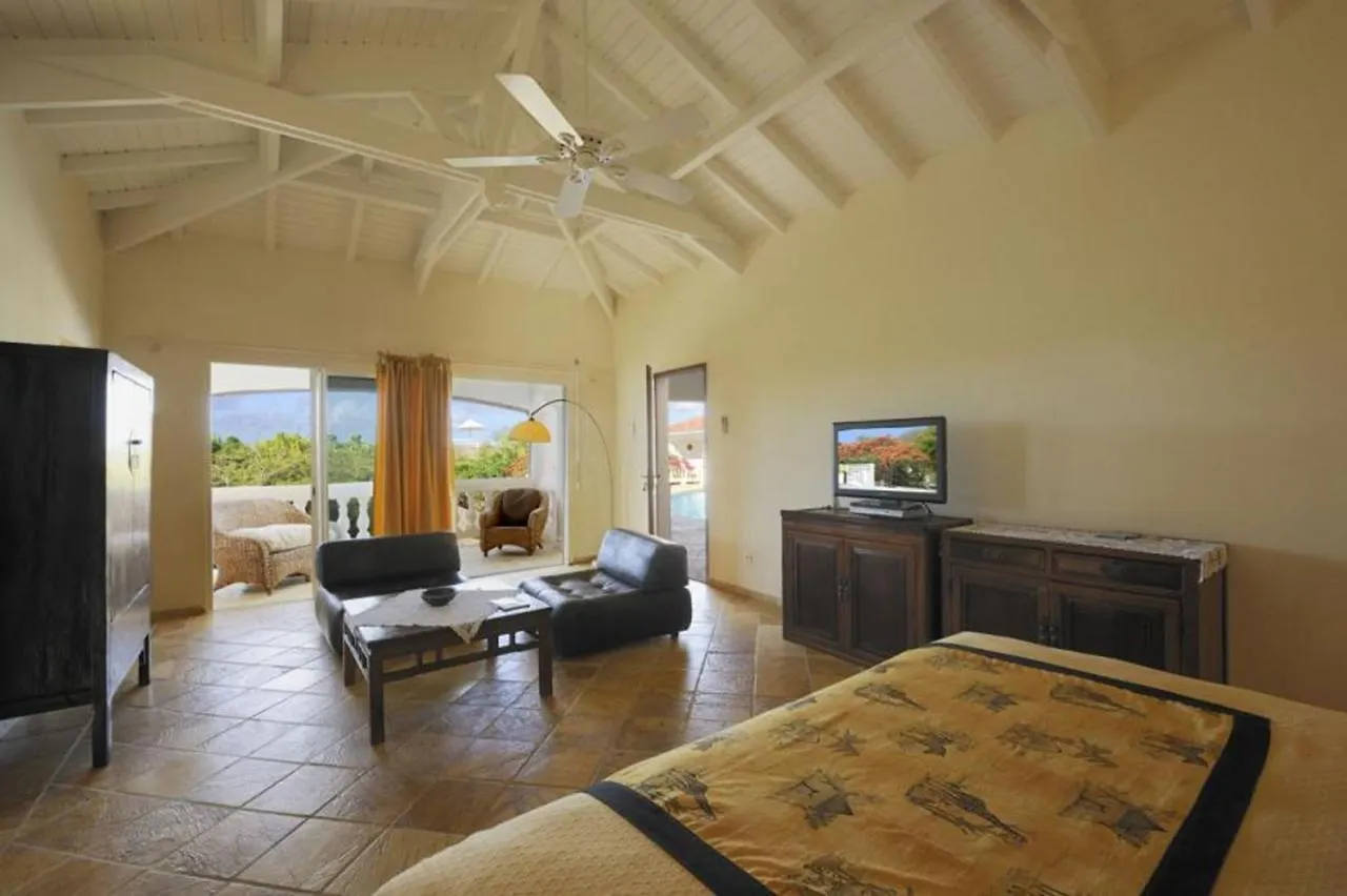 Spacious Villa With Sea View In Saint Martin + Private Pool. Marigot